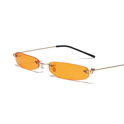Narrow Oval Sunglasses Women