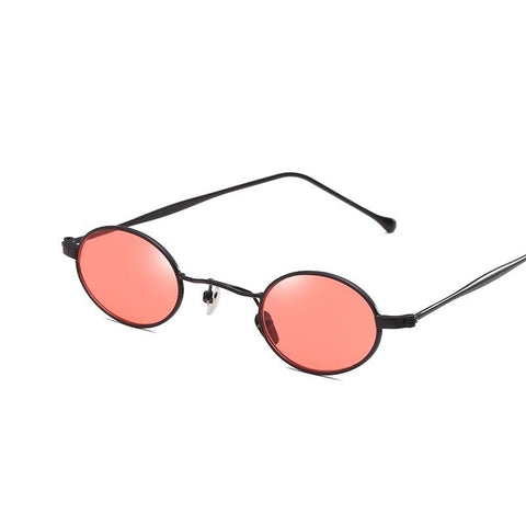 High Quality Small Oval Sunglasses Men