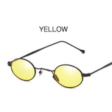 High Quality Small Oval Sunglasses Men