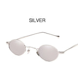 High Quality Small Oval Sunglasses Men