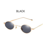 High Quality Small Oval Sunglasses Men