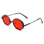 High Quality Fashion Oval Sunglasses Men